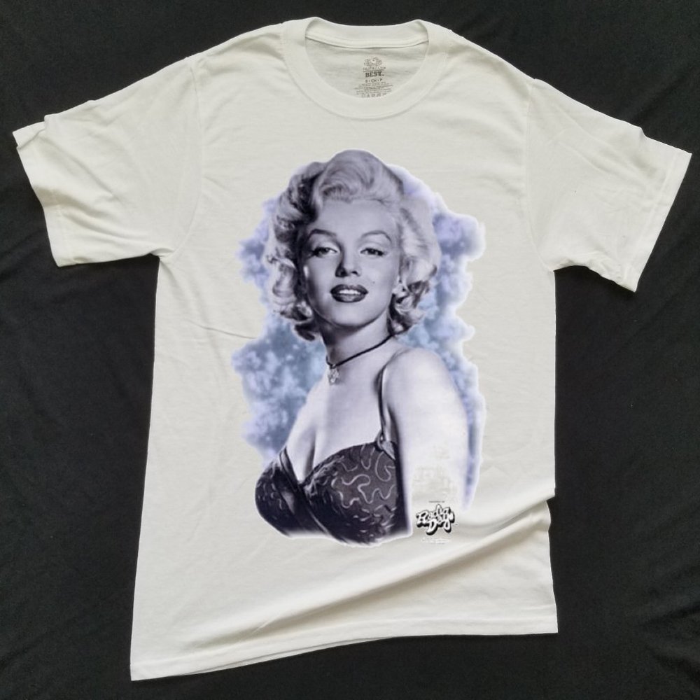 Marilyn Monroe Tshirt Glamorous Hollywood Tee - Picture 1 of 2